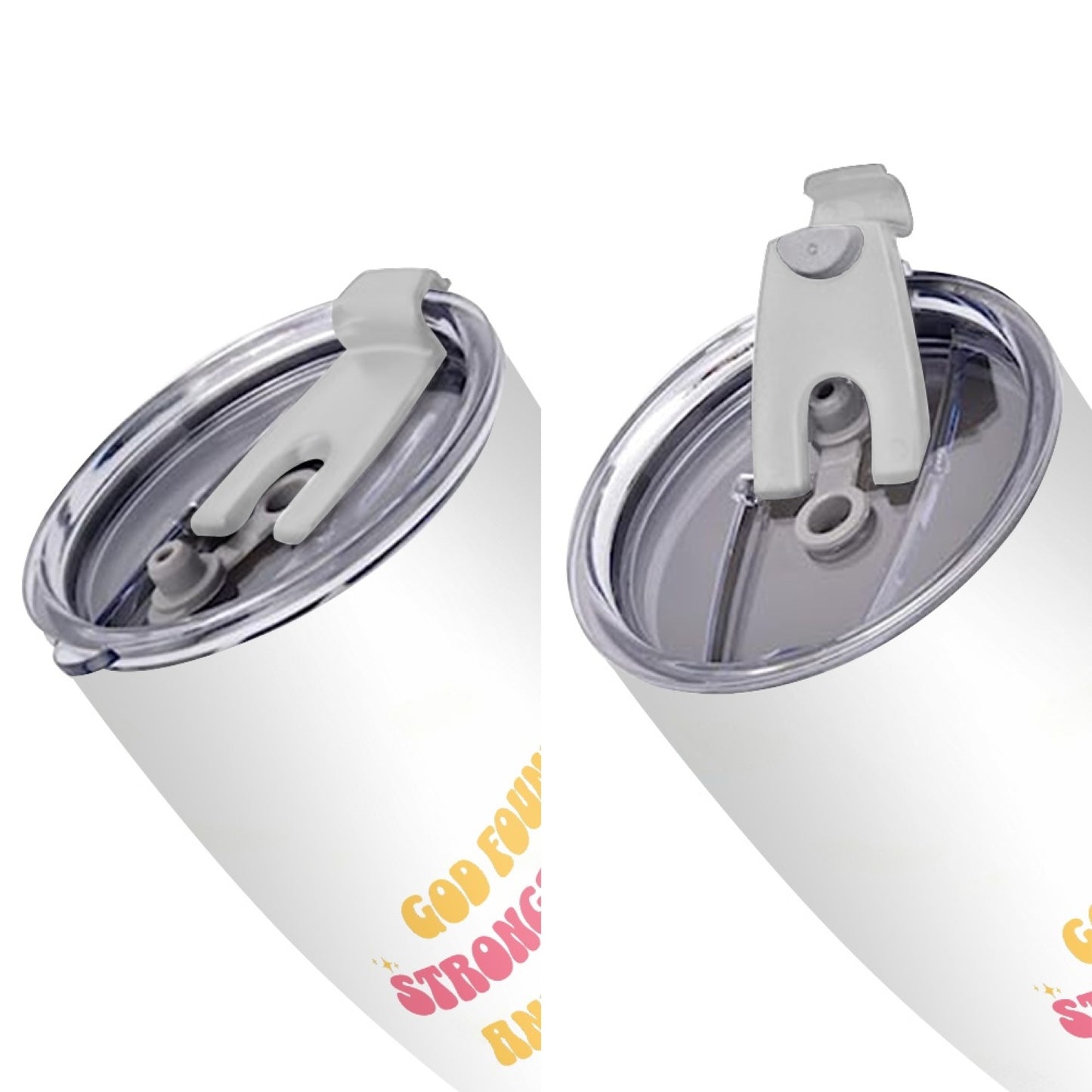 "God found the strongest women and made them nurses" Tumbler Infermieri – custom tumbler